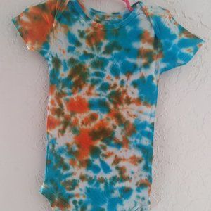 Homemade baby tie dye 24 months